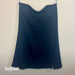 American Eagle Black Skort Skirt Shorts Combo Women's Size L G G